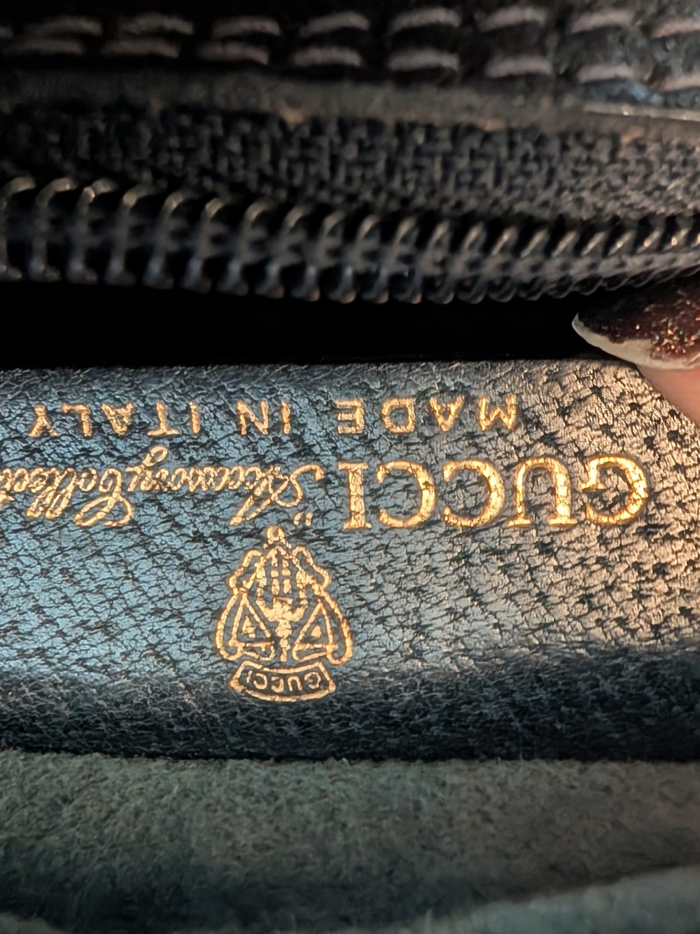 GUCCI Old Gucci Sherry Line Shoulder Bag GG - Picture 8 of 10